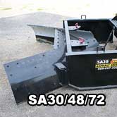 Close-up image for Models SA30, SA48 and SA72 Asphalt Spreader.